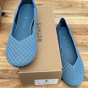 Rothy's Women's Textured Teal Flats